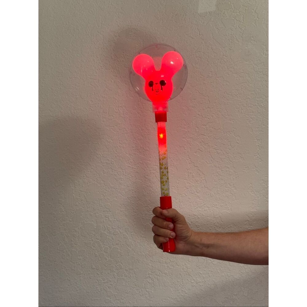Disney Mickey Mouse Light Up Color Changing Wand Sound 20"